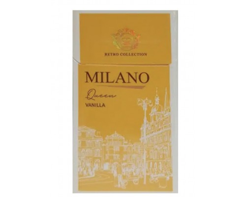 Купить Сигареты  Milano Retro Collection Queen Vanilla (Милано Ретро Ваниль Компакт)оптом 