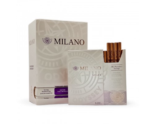 Купить Сигареты Milano LSS Golds (Милано ЛСС Голдс)