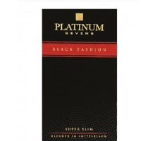  Сигареты Platinum Seven Superslims Black Fashion (Платинум Суперслимс Блэк Фэшн)