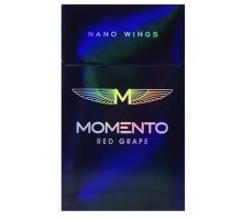 Сигареты Momento Nano Wings Red Grape (Моменто Нано Виноград)